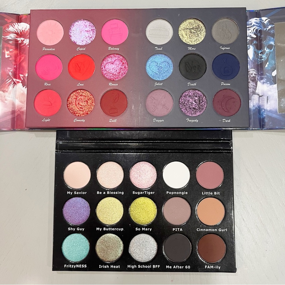 NOMAD Verona palette & Sydney Grace Glitzy Fritzy